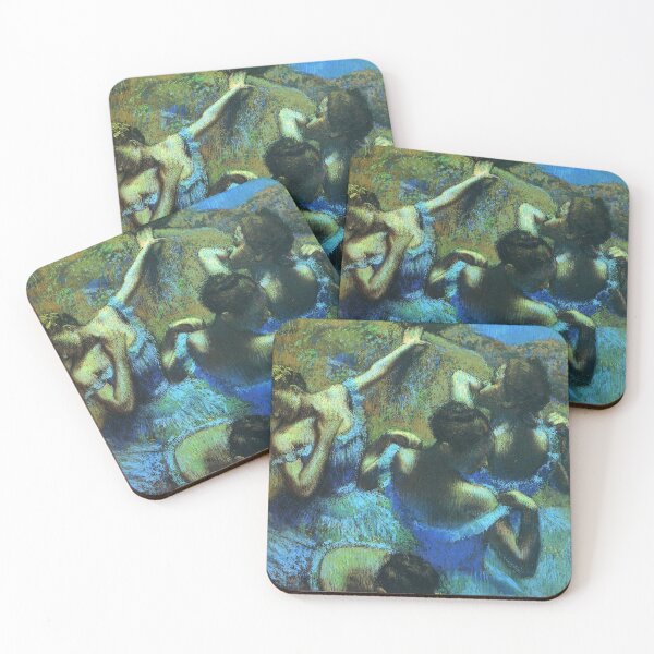 Item preview, Blue dancers - Edgar Degas - Ballet class painting Opera Paris designed and sold by Bebichic.