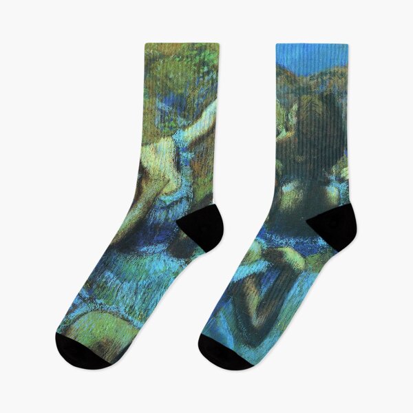 Item preview, Blue dancers - Edgar Degas - Ballet class painting Opera Paris designed and sold by Bebichic.