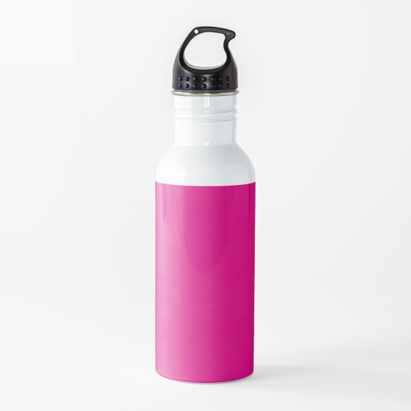 Pink, Pale Red Color Water Bottle