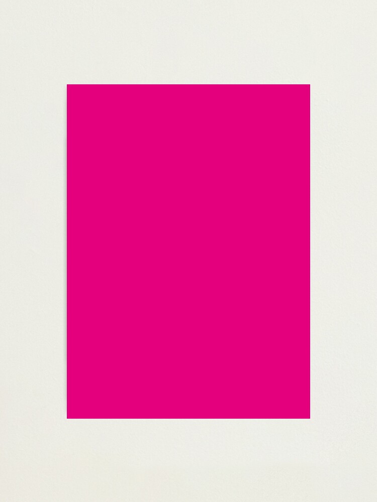 Alternate view of Pink, Pale Red Color Photographic Print