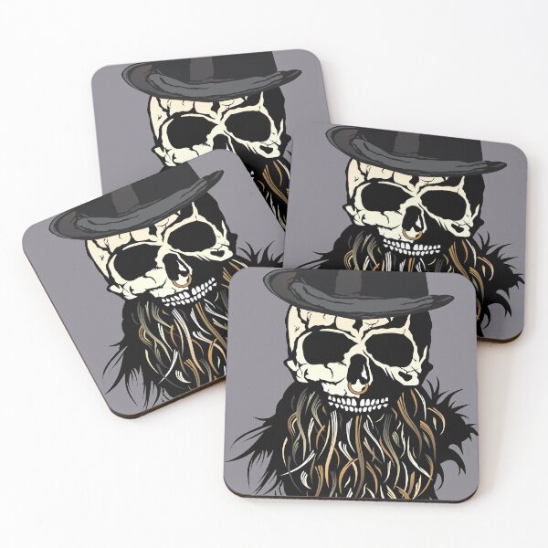 Item preview, hipster skull designed and sold by Achille3777.
