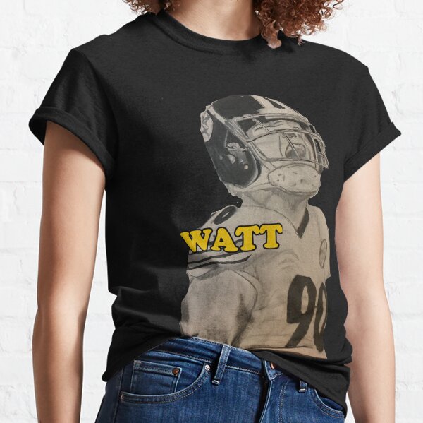 TJ Watt Shirt Digital Art Pittsburgh Steelers Gift - Personalized Gifts:  Family, Sports, Occasions, Trending