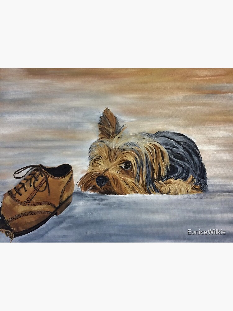Naughty Yorkshire Terrier - Wall Art by EuniceWilkie