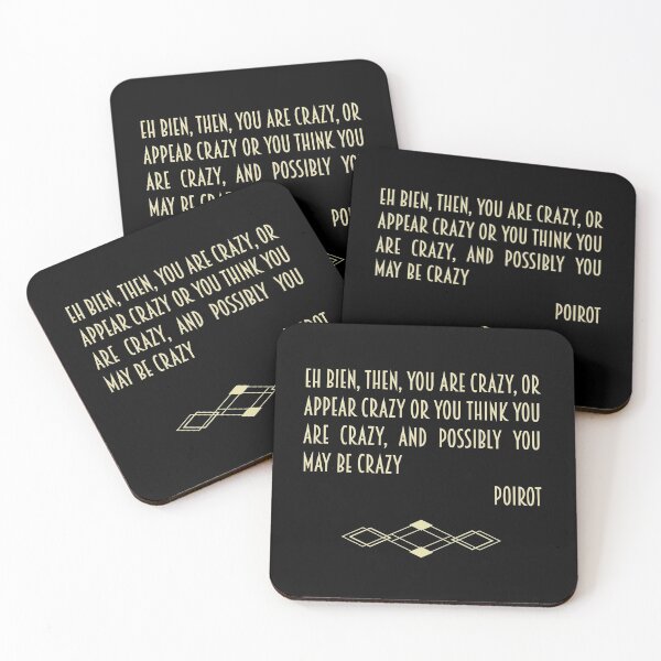 FOU Dessous de verre (lot de 4)