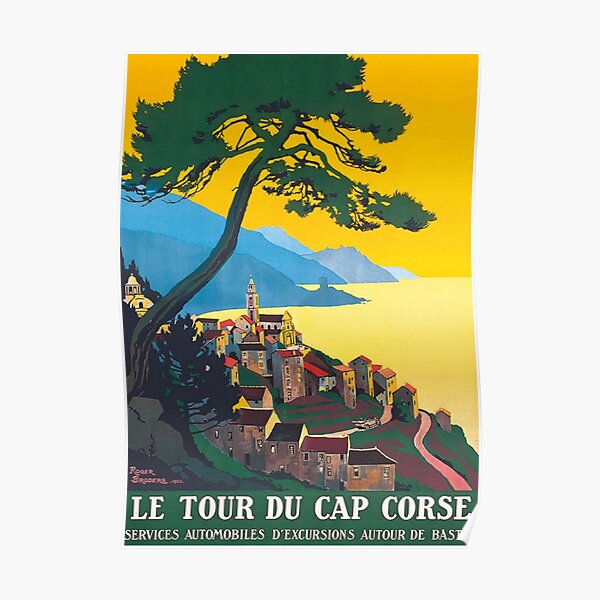 The tour of Cap Corse Poster