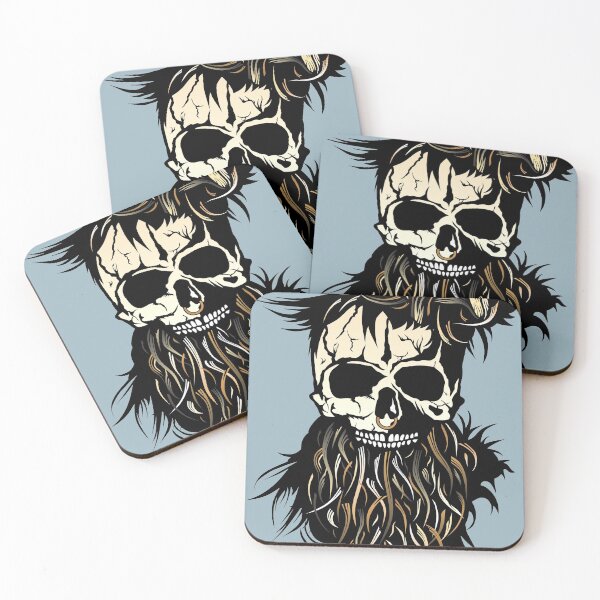 Item preview, hipster skull designed and sold by Achille3777.