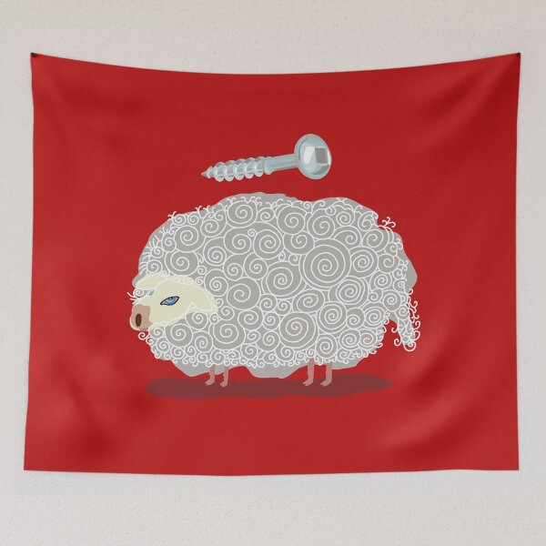Item preview, Screw Ewe Lamb Sheep Fun designed and sold by Lisa Rotenberg.