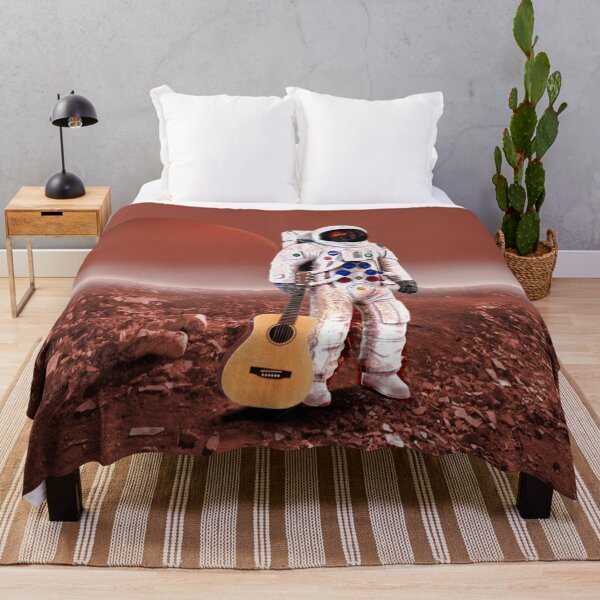 Item preview, Major Tom Astronaut on Mars with his Guitar designed and sold by KALEIDOSCOPE UK.