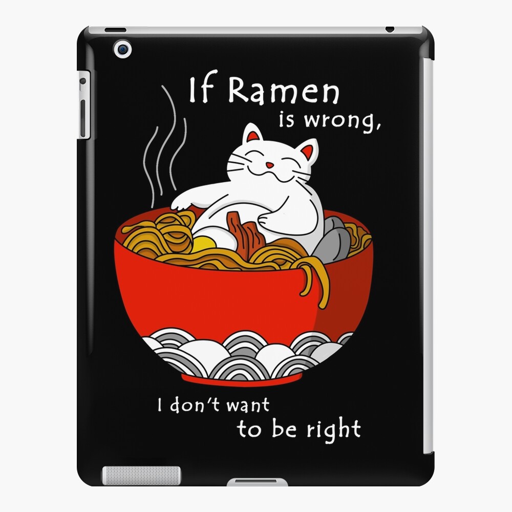 Ramen Cat II Turnbeutel Fun Noodles Bowl Cats Katze Katzen Nudeln Sucht Liebe 