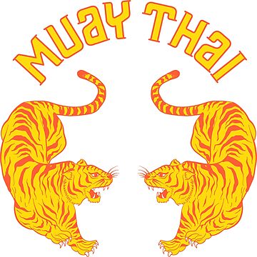Artwork thumbnail, Muay Thai T-Shirts and Stickers by CarlsArt