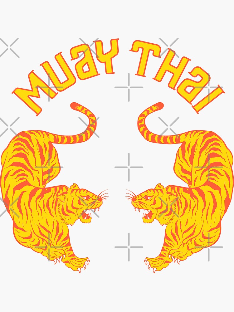 Thumbnail 3 of 3, Sticker, Muay Thai T-Shirts and Stickers designed and sold by CarlsArt.