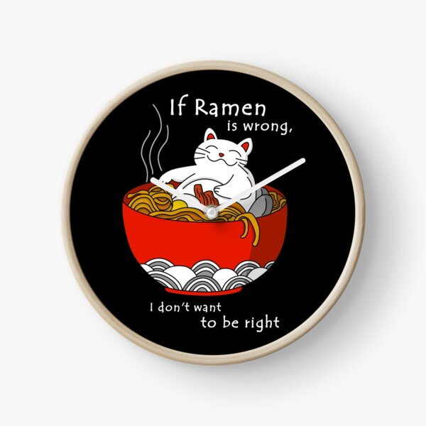 Item preview, Funny Ramen Noodles Cat in a Bowl designed and sold by mermaids001.