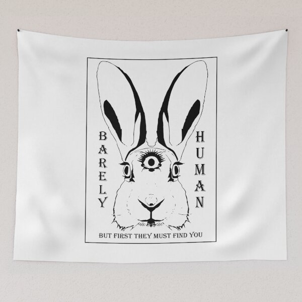 Item preview, Barely Human - But First They Must Find You designed and sold by Julian Gagnier.