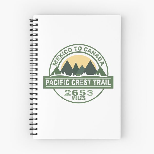 Item preview, PCT Pacific Crest Trail Mexico to Canada Round Logo Design designed and sold by ErikaKatht.