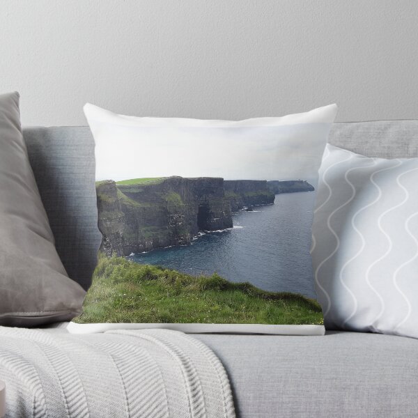 Cliffs of Moher, Ireland Throw Pillow