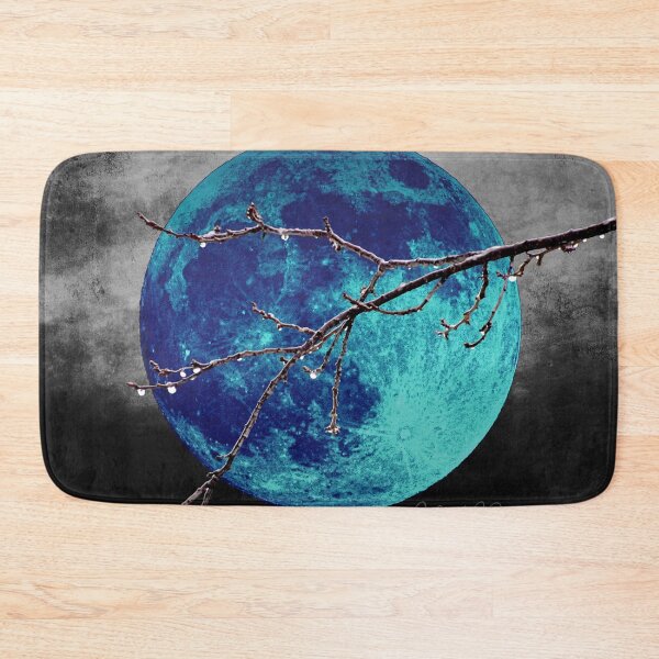 Item preview, Blue Moon - And the Sky Weeps Raindrops on Branch A651 designed and sold by byNicol.