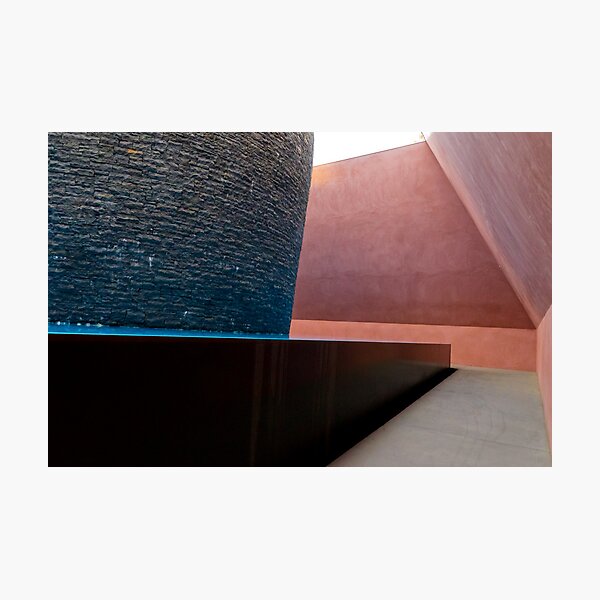 Within without sculpture interior Photographic Print