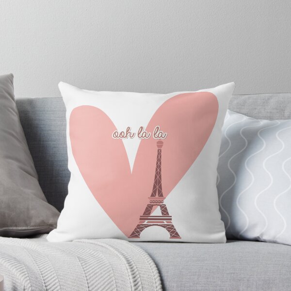 Item preview, Ooh La La Pink Heart with Eiffle Tower designed and sold by gsproductsgs.
