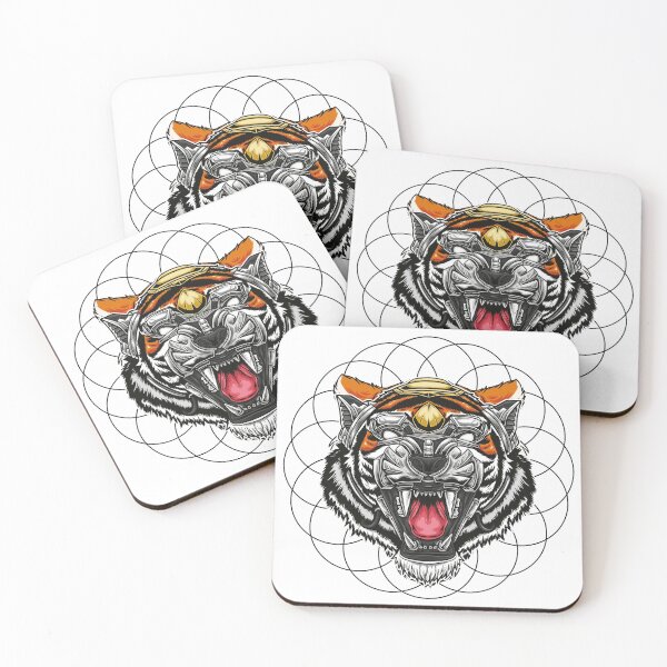 Item preview, Bengal tiger with mask. designed and sold by emphatic.
