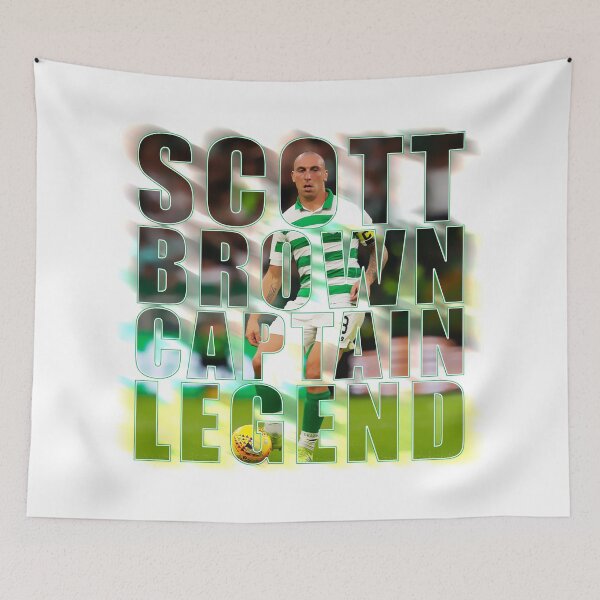 Item preview, Celtic Park Captain Scott Brown Legend Scotland designed and sold by Thestarrysky.