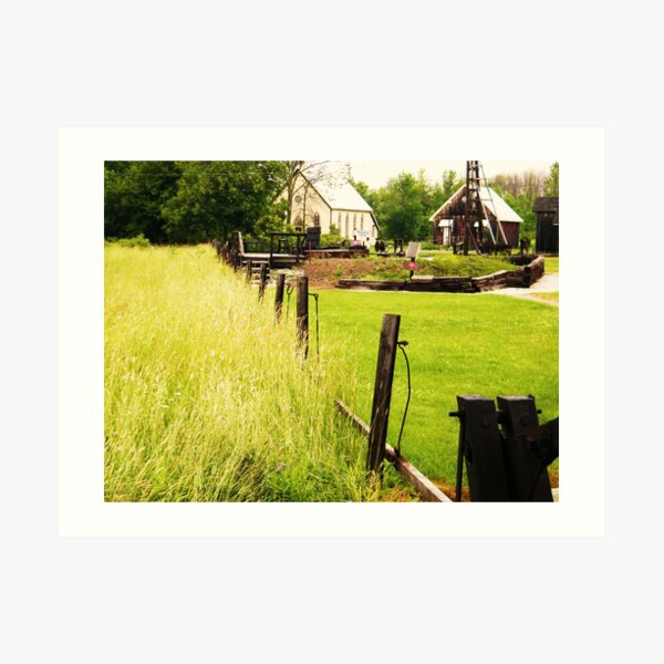 Jerker Line (Petrolia Discovery) Art Print