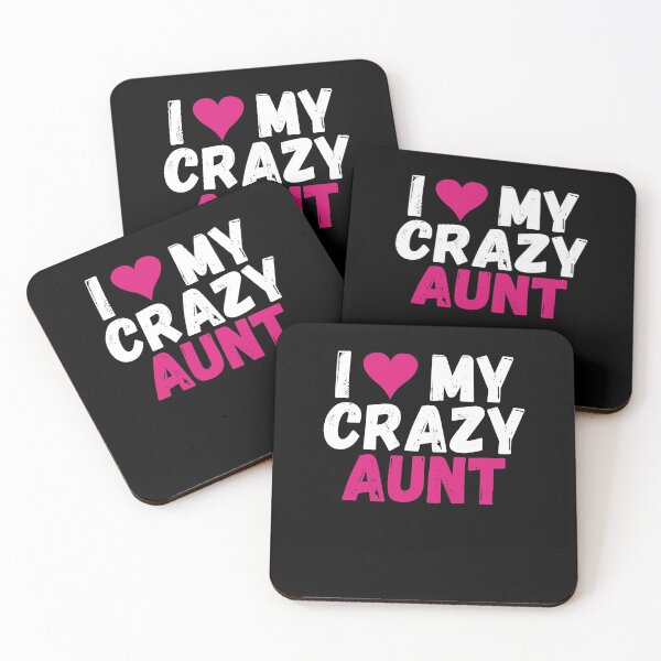 Item preview, Aunt Auntie Love My Crazy Aunt Funny Gift designed and sold by TopDawgDesigns.