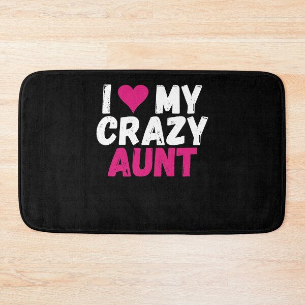 Item preview, Aunt Auntie Love My Crazy Aunt Funny Gift designed and sold by TopDawgDesigns.