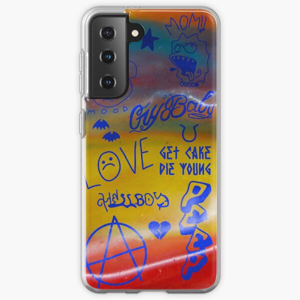 Lil Peep Fruit Roll Tätowierungen - Lil Peep Merch Samsung Galaxy Flexible Hülle