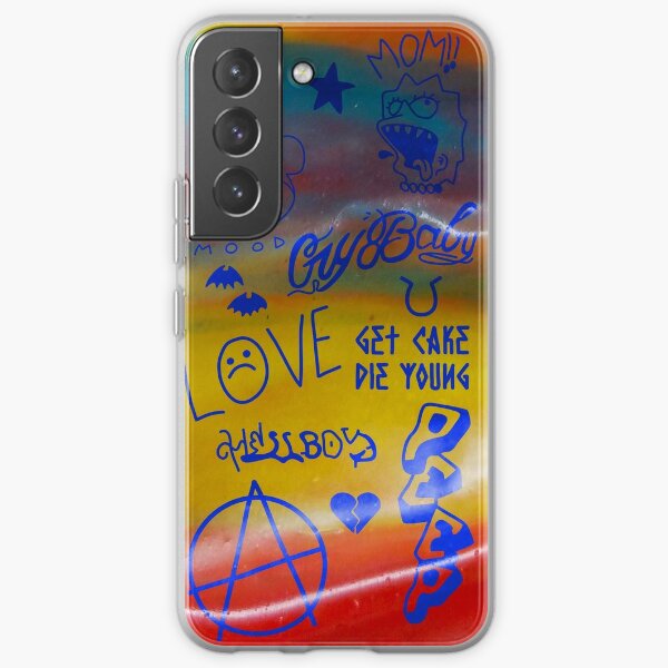 Lil Peep Fruit Roll Tätowierungen - Lil Peep Merch Samsung Galaxy Flexible Hülle