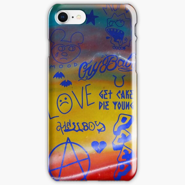 Lil Peep Fruit Roll Tattoos - Lil Peep Merch iPhone Snap Case