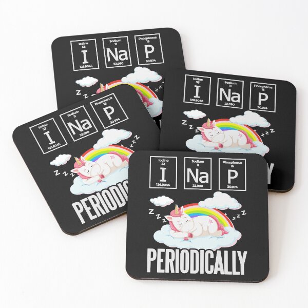 Item preview, Funny Unicorn Lover Gift - Chemistry Lover Gift - I Nap Periodically - Science Nerd designed and sold by kntranhoang.