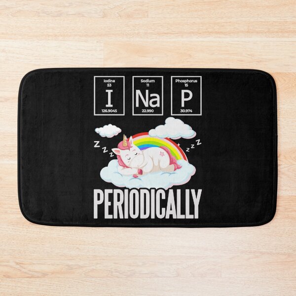 Item preview, Funny Unicorn Lover Gift - Chemistry Lover Gift - I Nap Periodically - Science Nerd designed and sold by kntranhoang.