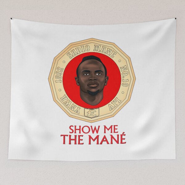 Item preview, Liverpool Sadio Mane - Show Me The Mane designed and sold by tomiesto.