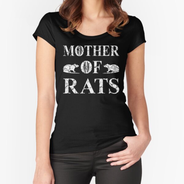 Mother Of Rats Fitted Scoop T-Shirt