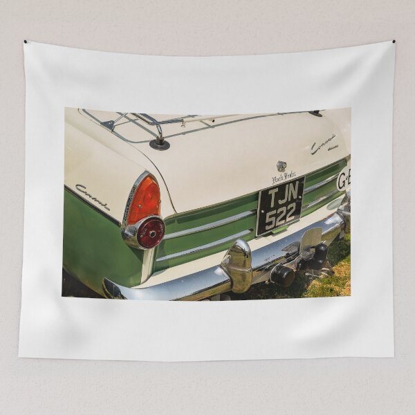 Item preview, The back of a 1959 Ford Consul MK2 on display at a car show designed and sold by Graham Cornall.