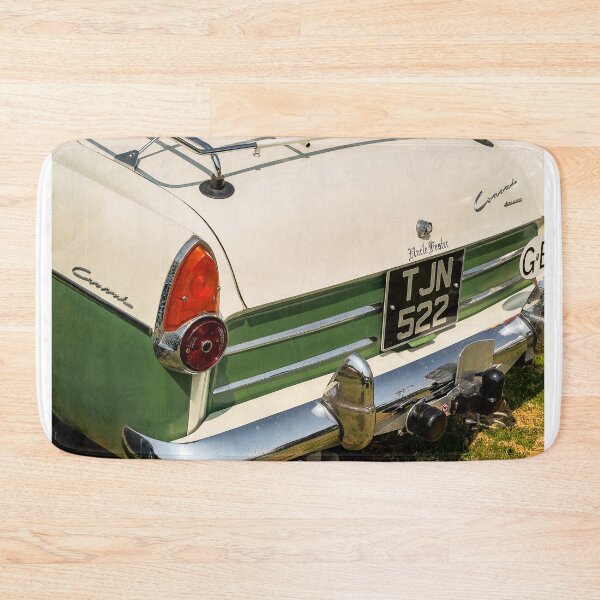 Item preview, The back of a 1959 Ford Consul MK2 on display at a car show designed and sold by Graham Cornall.