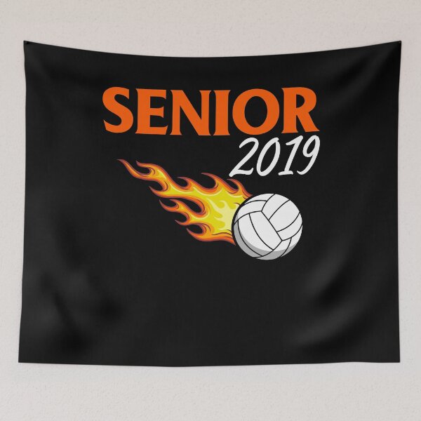 Item preview, Senior Volleyball 2019 Sports Graduation Gift designed and sold by TopDawgDesigns.