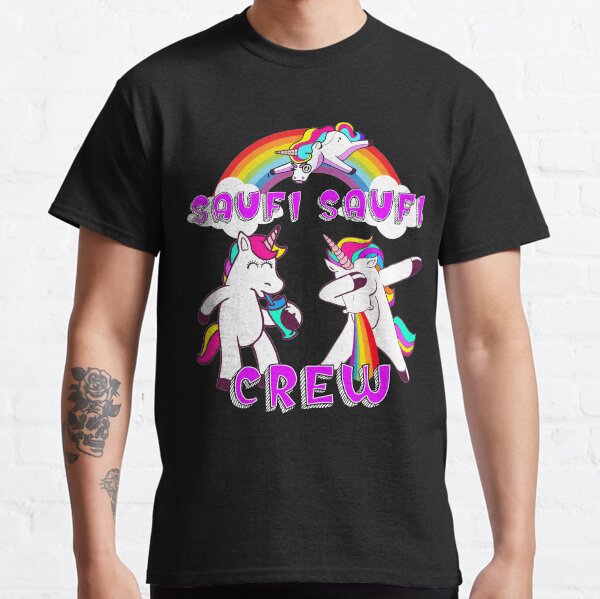 Unicorn Saufi Saufi Party Crew Classic T-Shirt