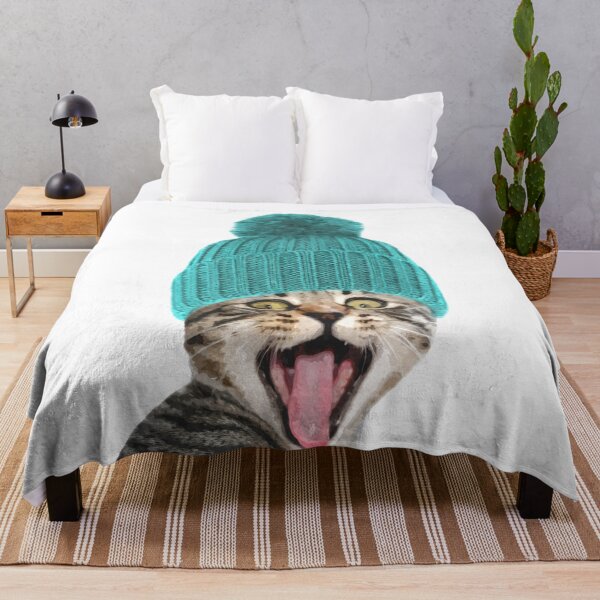 Item preview, Cat with Hat Illustration designed and sold by Alemi.