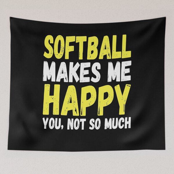 Item preview, Softball Player Funny Sports Gift  designed and sold by TopDawgDesigns.