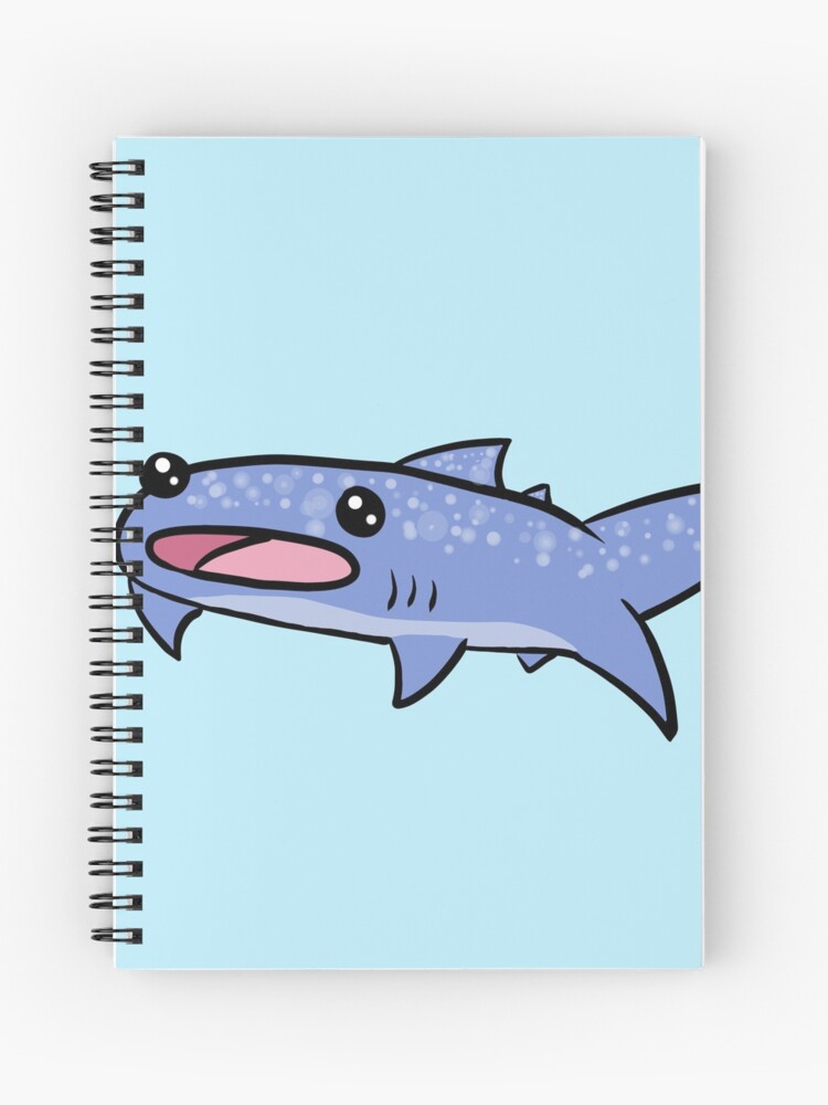 Cuaderno de espiral «Tiburón ballena» de ghostieZone | Redbubble