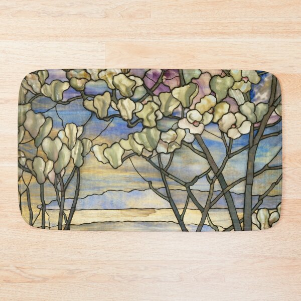 Item preview, Louis Comfort Tiffany - Stained glass 4. Magnolias and irises designed and sold by Alexandra Dahl.