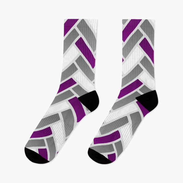 Item preview, Gray Asexual Herringbone designed and sold by ResonantColors.