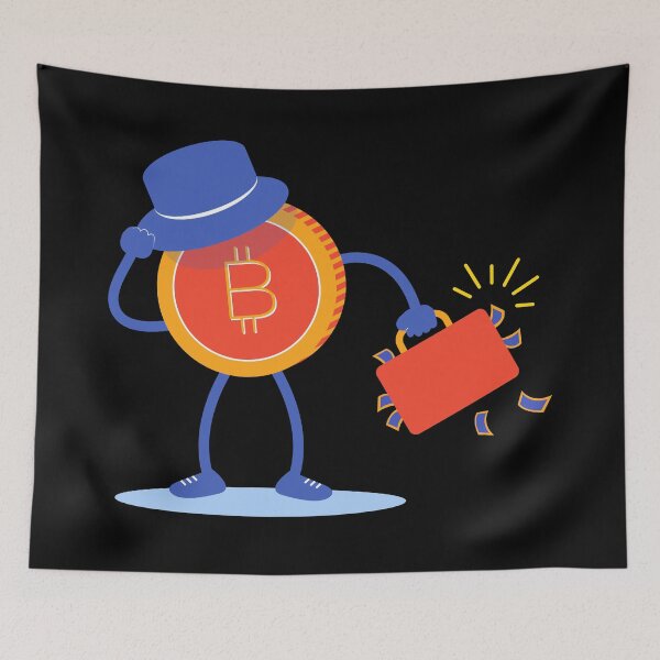 Item preview, Bitcoin rich gentleman designed and sold by Dibbelchen.