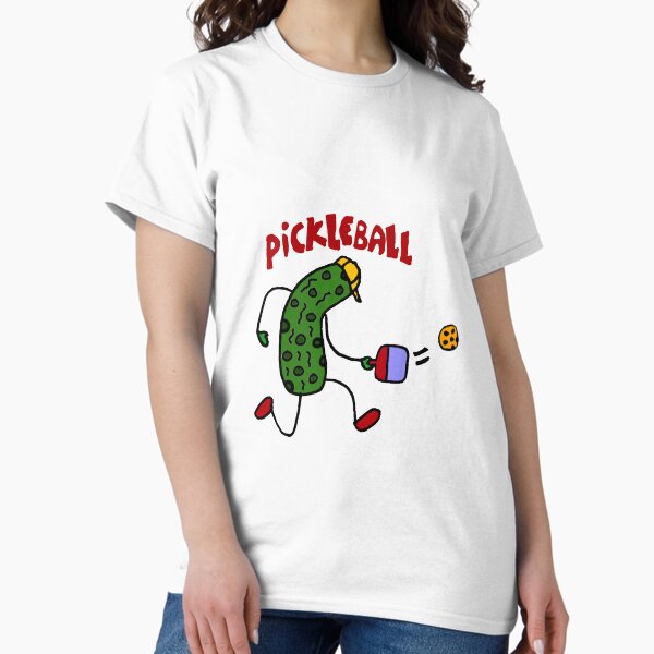 Item preview, Funny Pickle Playing Pickleball designed and sold by Nature's Fancy.