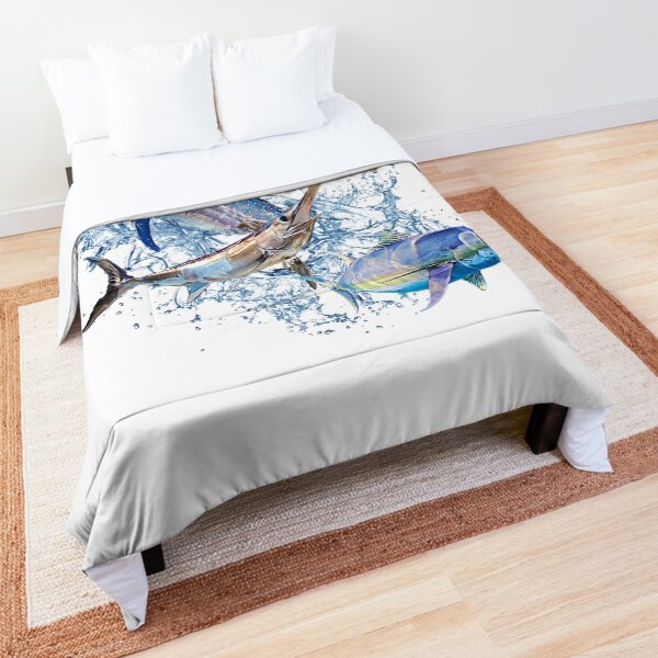Blue Marlin Swordfish Tuna Comforter