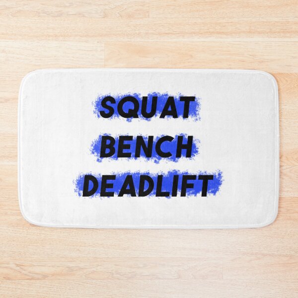 Artikelvorschau, Squat Bench Kreuzheben in Blau entworfen und verkauft von jackknite.