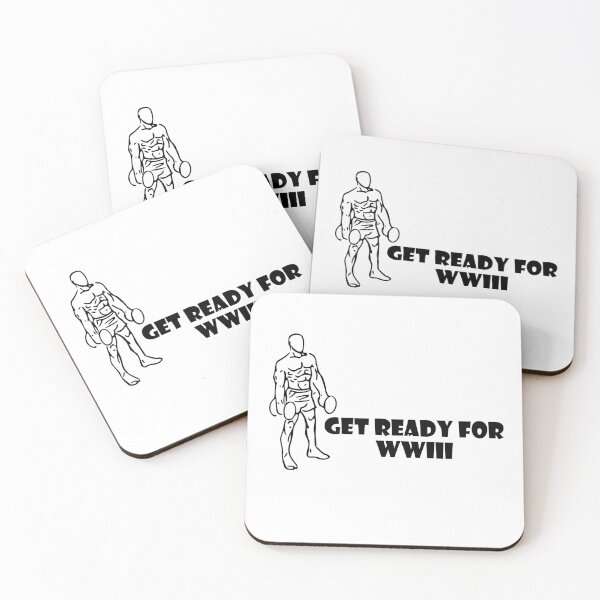 Item preview, GET READY FOR WWIII designed and sold by trainingclothes.