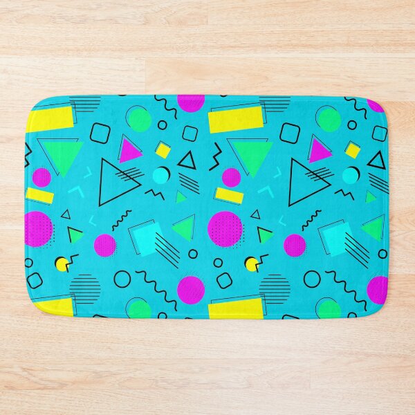 Item preview, Teal Retro 90's Geometric Pattern Design  designed and sold by Keendrygoods.