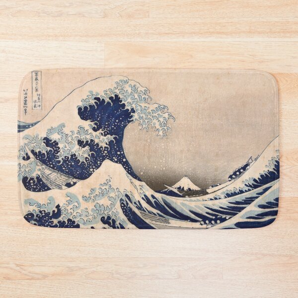 Item preview, Classic Japanese Great Wave off Kanagawa by Hokusai Wall Tapestry Traditional Version HD High Quality designed and sold by sublimepw.